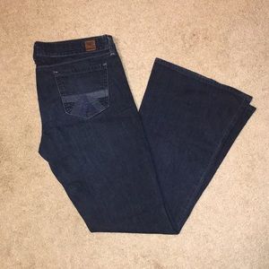 American Eagle Real Flare jeans
